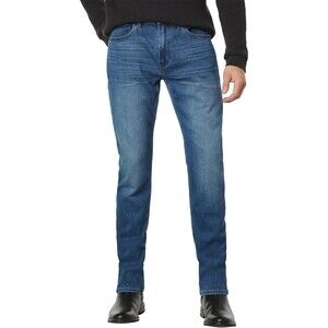 PAIGE mens Federal Slim Straight Vintage Cotton Jean size 38 Wash Navy Nev 38x34